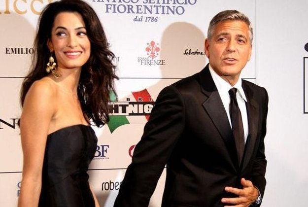 Amal and husband George Clooney.