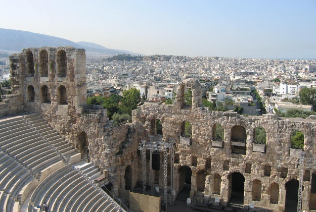 The city of Athens.