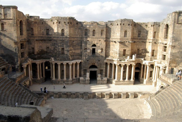 The city of Bosra.