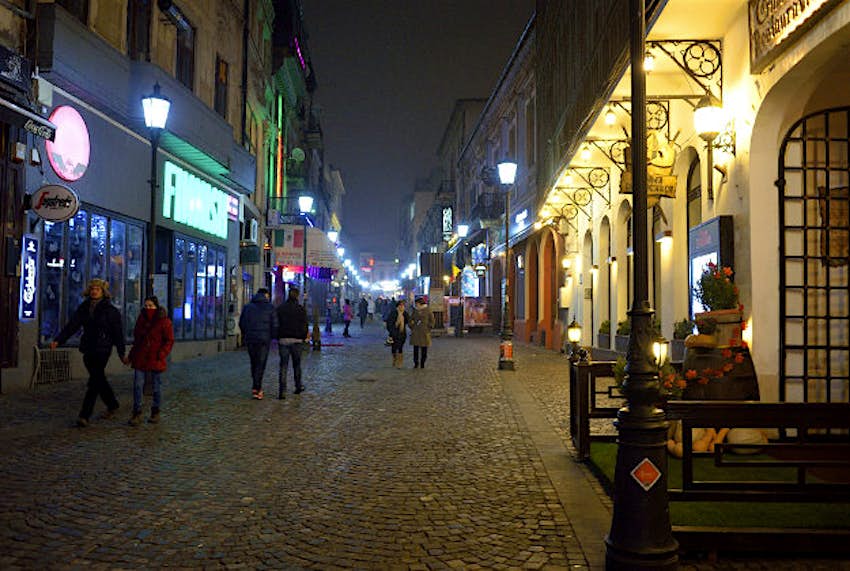 Travel News - Bucharest Bucharest's old town.