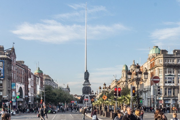 The Spire in Dublin's O'Connell Street
