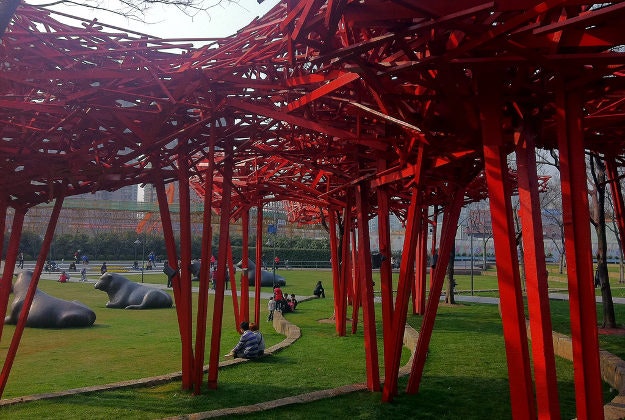 Jing’an Sculpture Park.