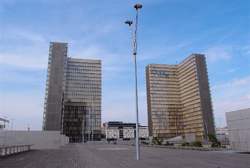 Travel News - National Lib Paris The National Library, Paris.
