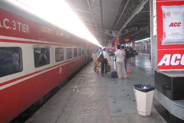 The Rajdhani express.