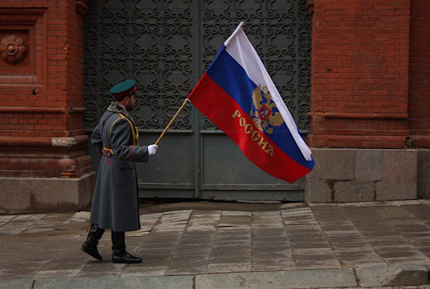 Travel News - Russia flag There is decreasing demand for flights to Russia.