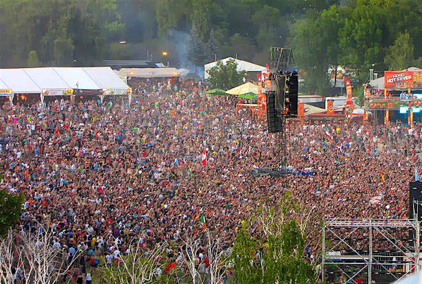 Travel News - Sziget festival Huge crowds gather for the Sziget festival.