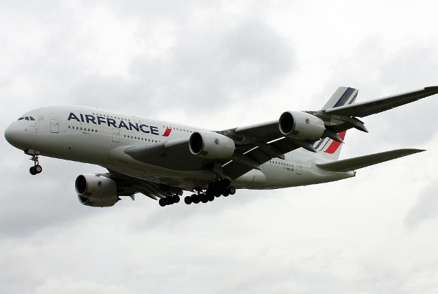 Air France investigates near miss with volcano.