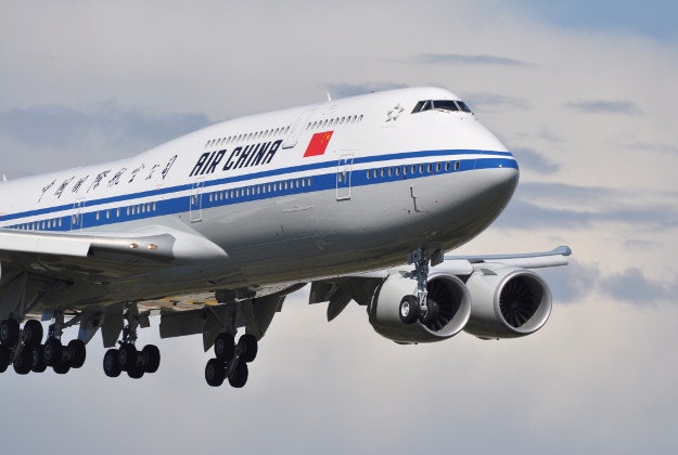 Air China cancels direct flights to South Africa.