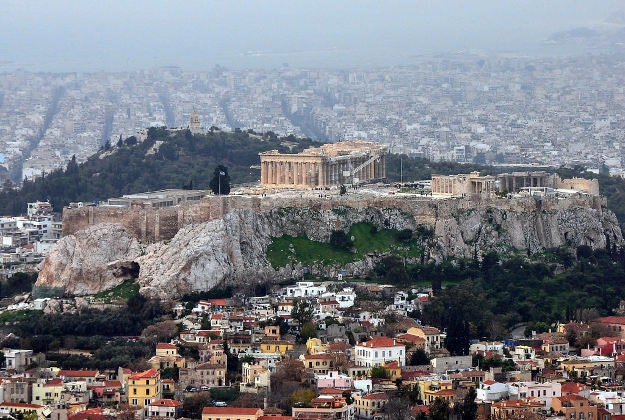 The city of Athens.