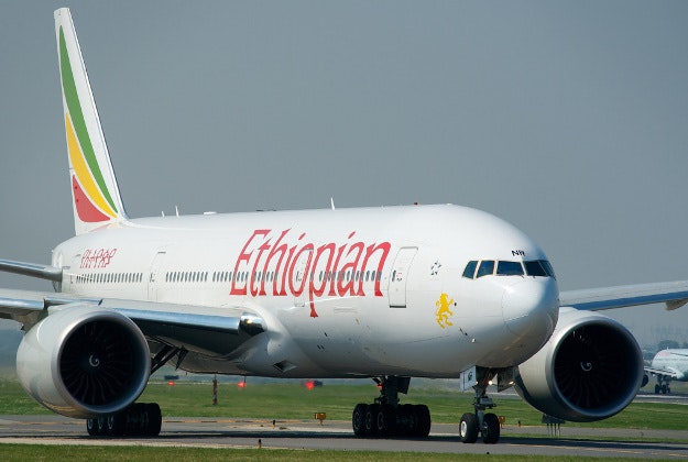 Ethiopian Airlines.