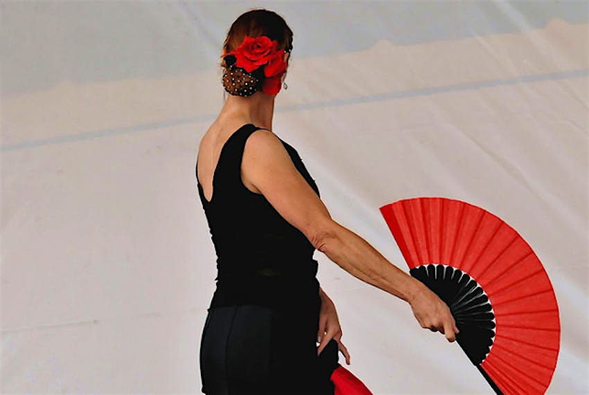 Travel News - Flamenco A flamenco dancer.