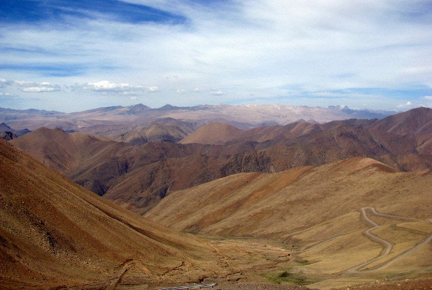 The Himalayan foothills.