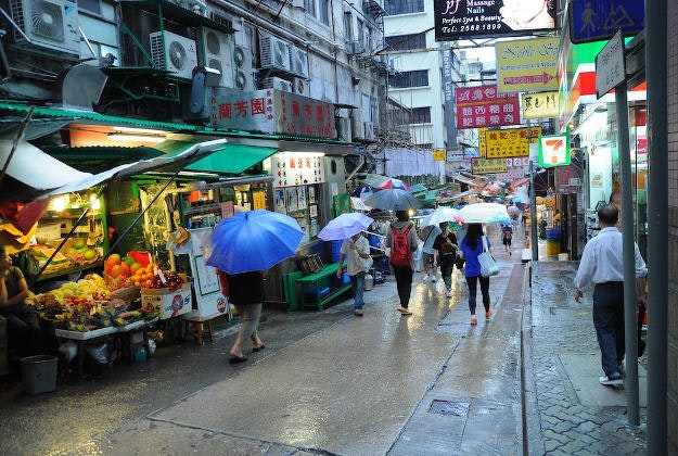 Gage Street, Soho, Hong Kong.