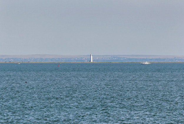 The Kerch Strait.