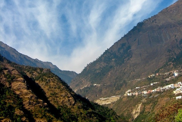 The Kodari Pass, close to the epicentre of second Nepal quake. 