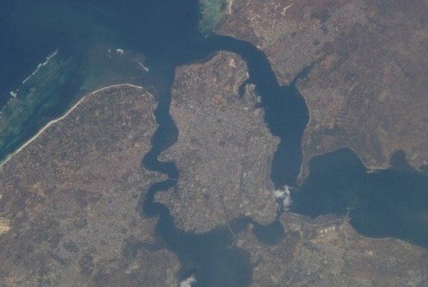 Mombasa Island, Kenya.