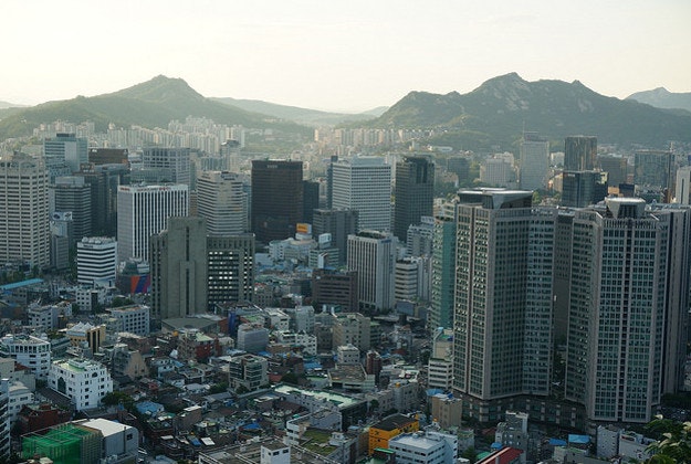 Seoul skyline