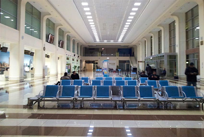 Travel News - Tashkent airport Tashkent airport, Uzbekistan.