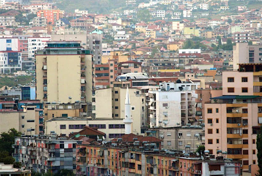 Travel News - Tirana The city of Tirana, Turkey.