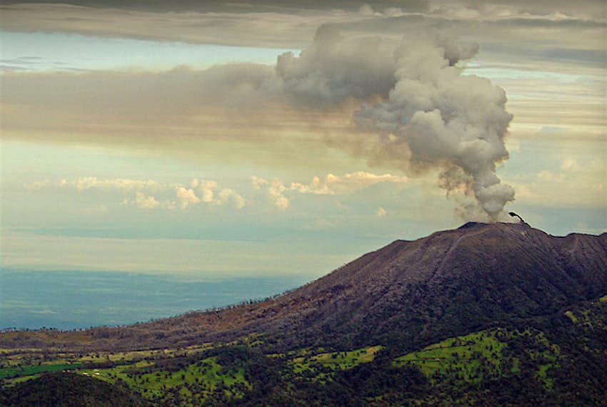Travel News - Turrialba volcano Turrialba volcano, Costa Rica.