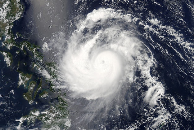 Typhoon Noul en route to the Philippines.