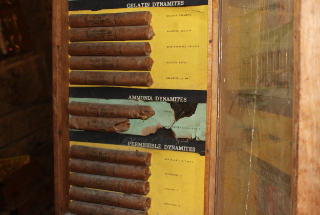 Sticks of dynamite.