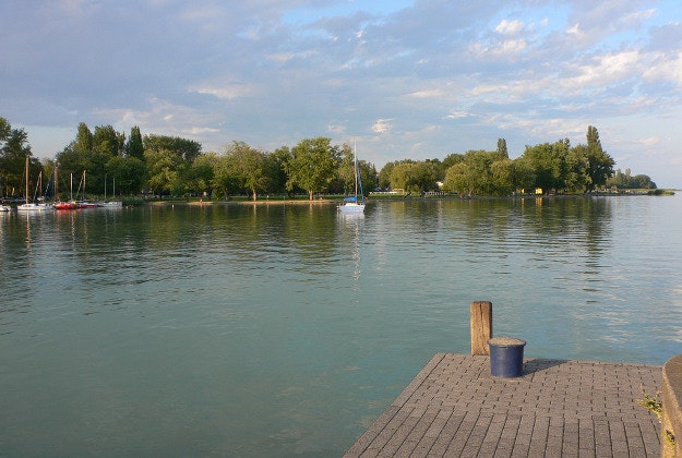 Lake Balaton, Hungary.