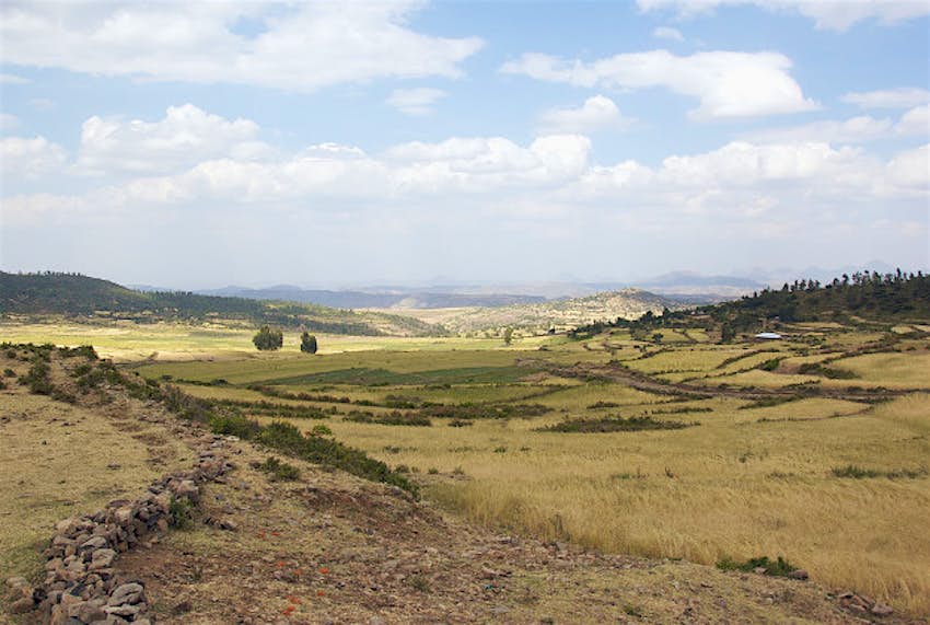 Travel News - Aksum Landscapes near Aksum, Ethiopia.