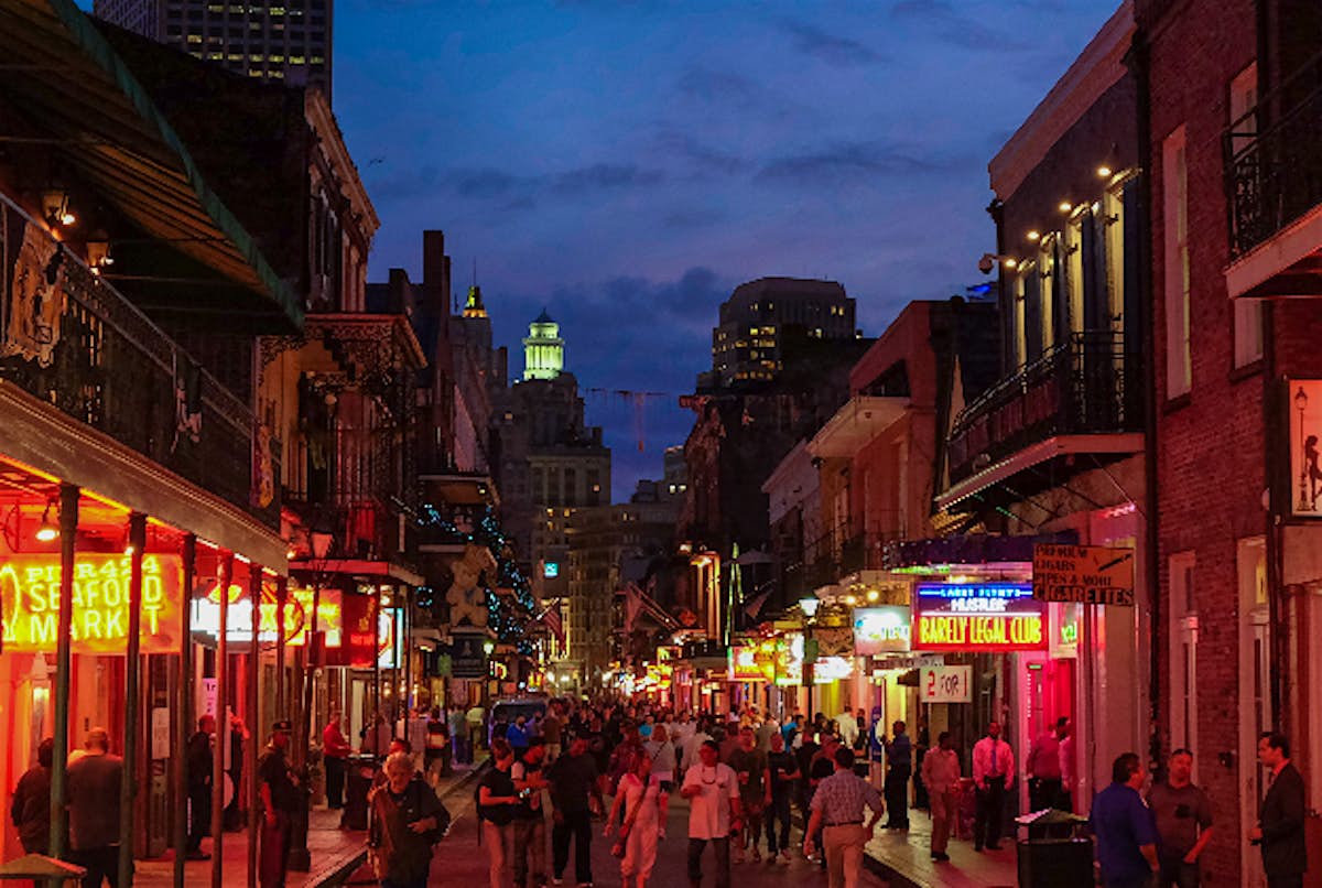 New Orleans' famous Bourbon Street clubs caught in police sting