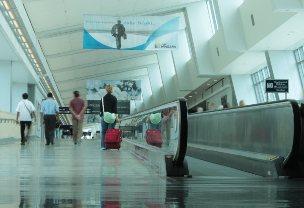 Buffalo Airport, New York.