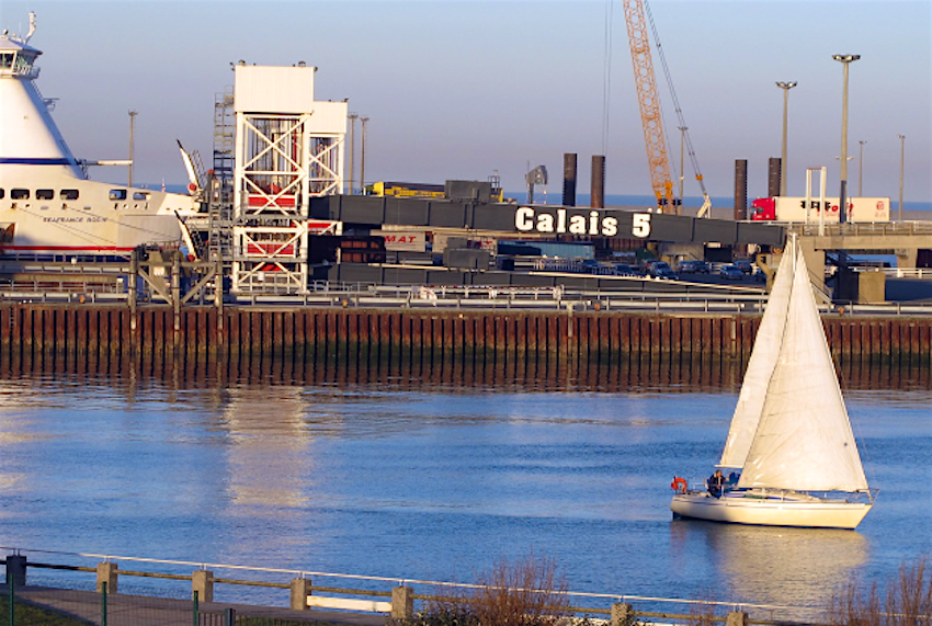 Travel News - Calais Port of Calais, France.