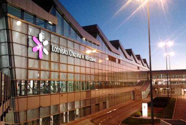 Chopin International Airport, Warsaw.