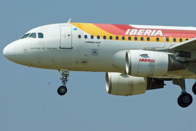 Iberia flight.