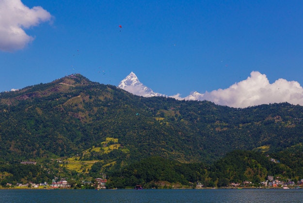 Phewa lake, Pokhara.