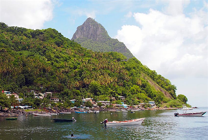Travel News - St Lucia Soufrière, St Lucia.
