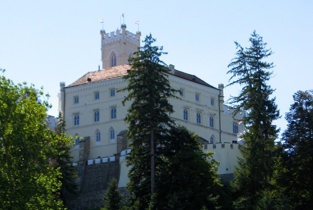 Trakošćan Castle, Croatia.