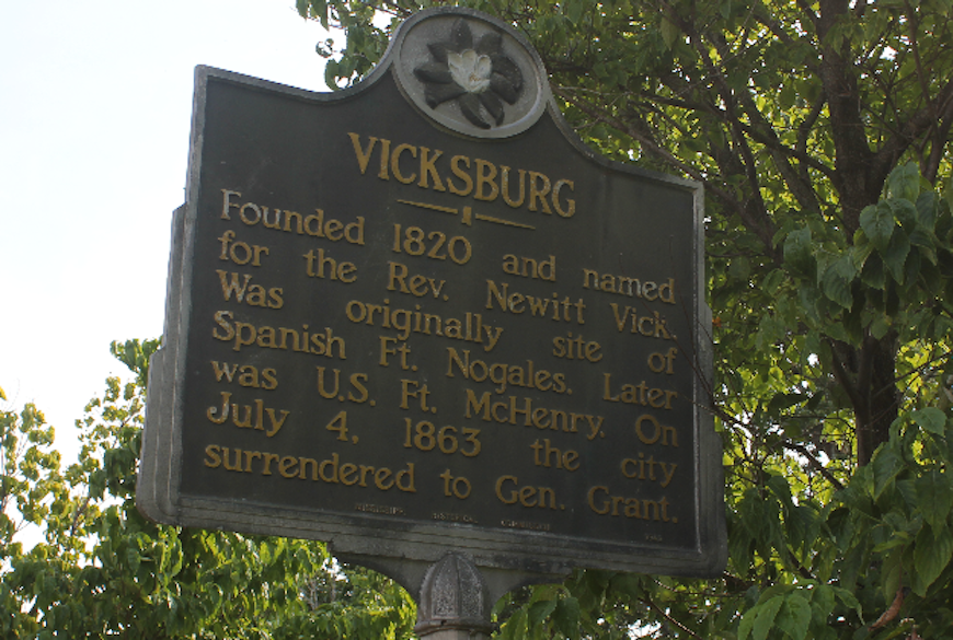 Vicksburg, Mississippi.