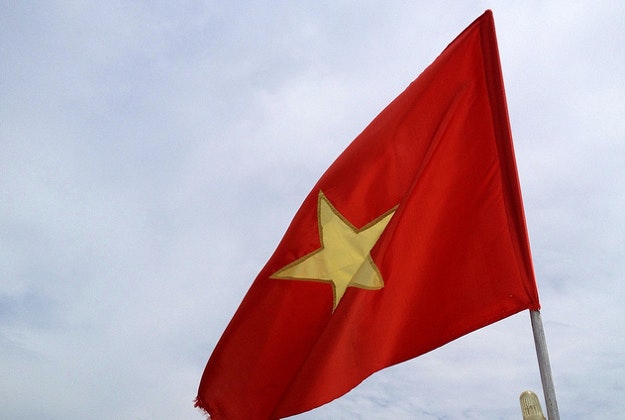 Vietnam flag.