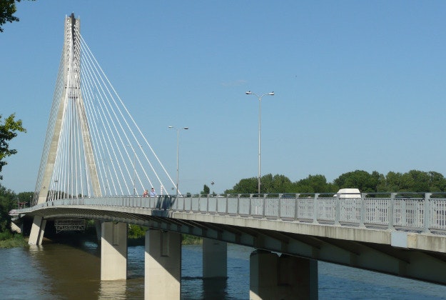 Świętokrzyski Bridge, Warsaw.