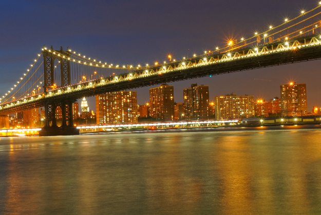 Brooklyn Bridge, New York.