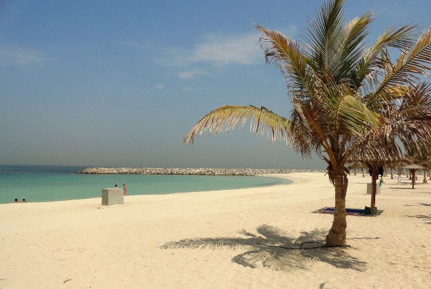 Al Mamzar Beach Park, Dubai.