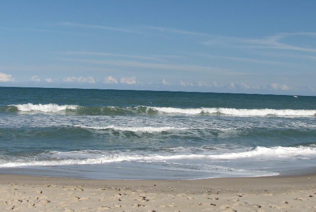 The shores of Fort Pierce, Florida.