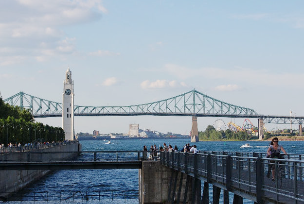 Old Port Bridge, Montreal.
