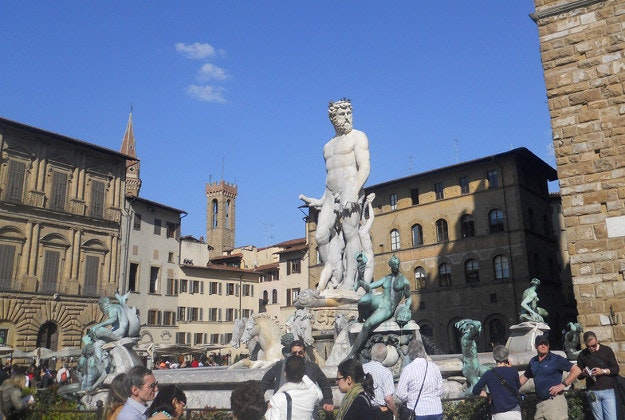 Florence's Piazza della Signora.