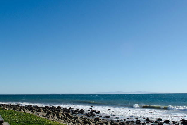 Refugio Beach, California.