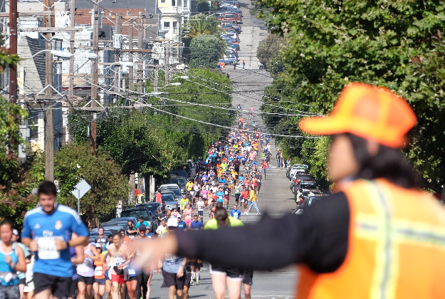 San Francisco marathon 2014.