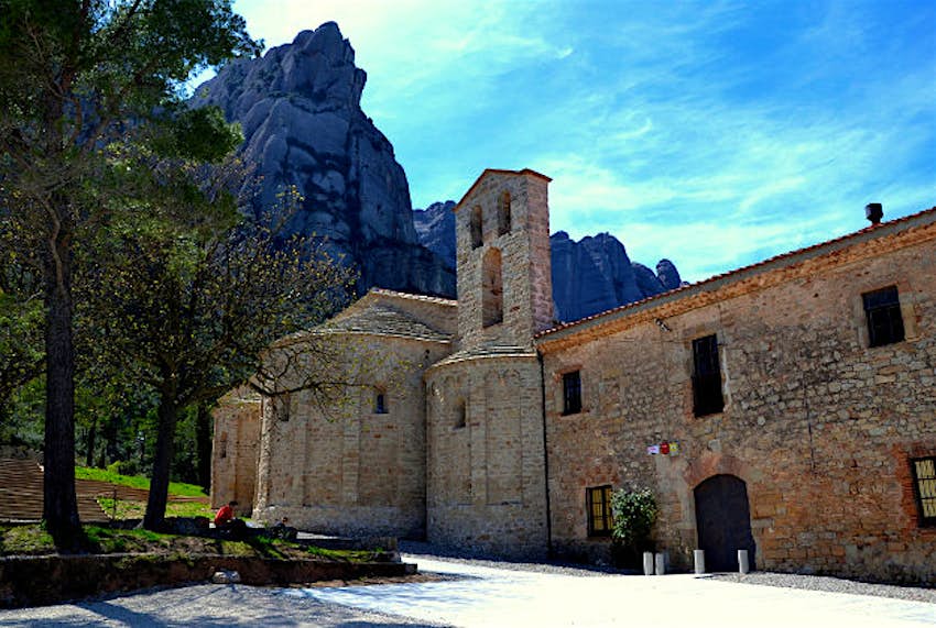 Travel News - Santa Cecilia de Montserrat Santa Cecilia de Montserrat monastery.