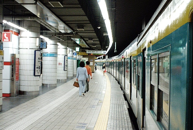 Seoul subway.