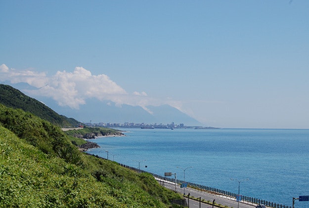 The coast of Taiwan.