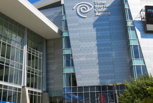 Time Warner Cable Arena in Charlotte, South Carolina.